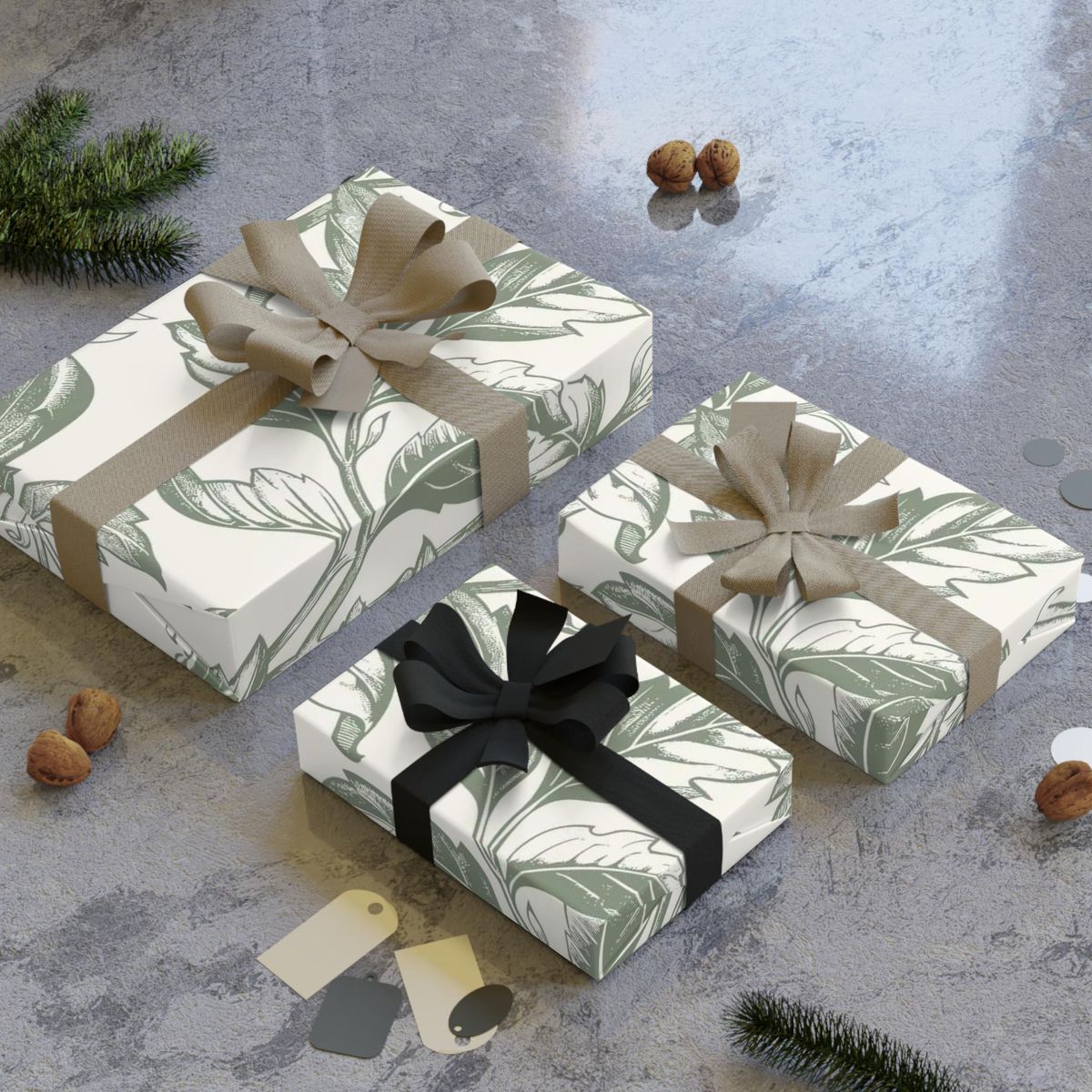 Moderne minimalistische cadeauverpakking