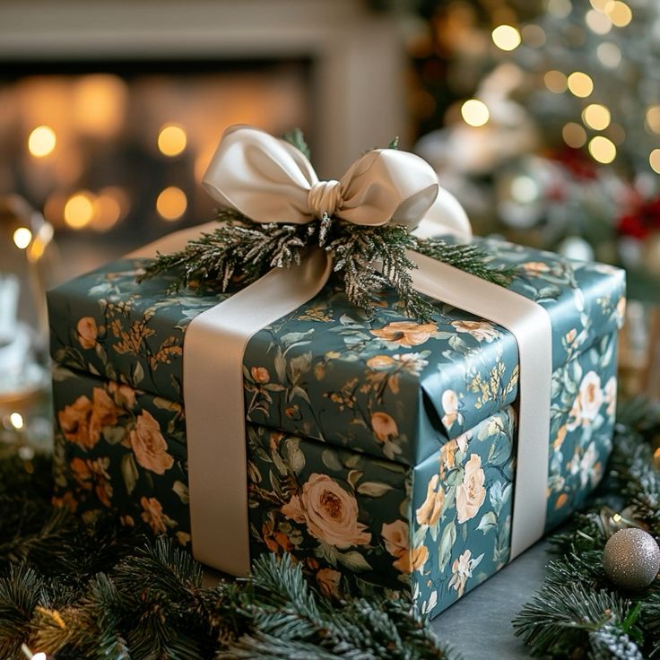 Botanische luxe cadeauverpakking